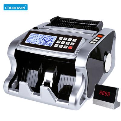 China Compact UV MG Detection Money Counter Note Counting Machine for sale
