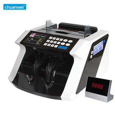 China Mixed Denomination Money Bill Counter Machines 3 Displays 5 Modes KRW AUD DD for sale