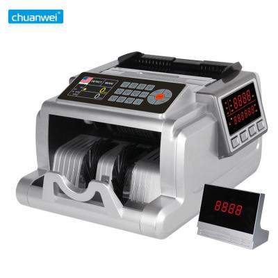 China MT 190mm GBP Polymer Money Note Counting Machine Counter With Value Counting HKD for sale