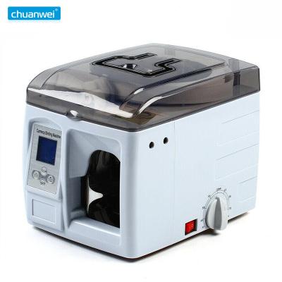 China 1.5S Cash Strapping Money Binding Machine 20mm Tape Thermocompression for sale
