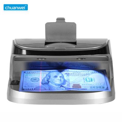 China Chuanwei Fake Money Detector Currency Passbook UV MG Detector for sale