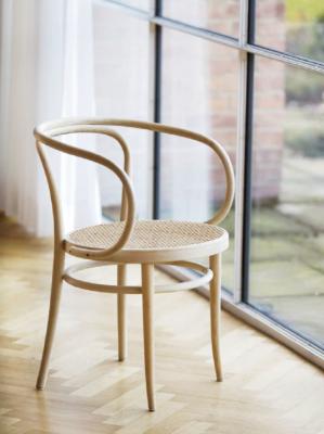 China Natural Beech Wood Thonet Chair , 80cm High Modern Bentwood Chairs for sale