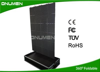 China 24 pcs Rental LED Screen Flexible Video Display Wall With 10000Hrs Life Time for sale