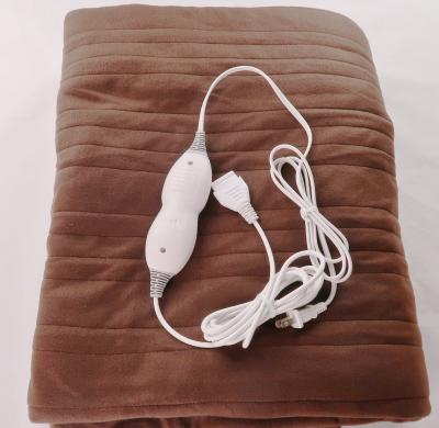 China 200W Polyester Electric Heating Blanket With NTC PTC Heating Wire for sale