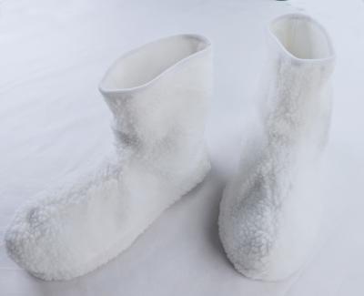 China 4W Pad de calefacción eléctrica para los pies material de tela de terciopelo antideslizante en venta