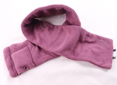 China DC 4.5V Heated Neck Scarf Battery Powered With Fleece Material for sale