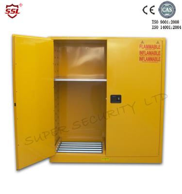 China Oil , Chemical Liquid Hazardous Flammable Storage Cabinet With Cold Rolled Steel for sale
