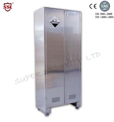 China Laboratory Metal Flammable Corrosive Storage Cabinets Stainless  Adjustable for sale