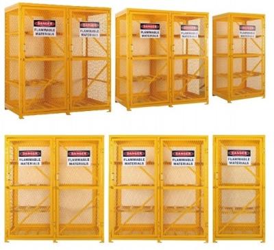 Chine Cage d'aérosol, meubles de rangement de cylindre de gaz, magasin de cylindre, meubles de rangement de sécurité à vendre