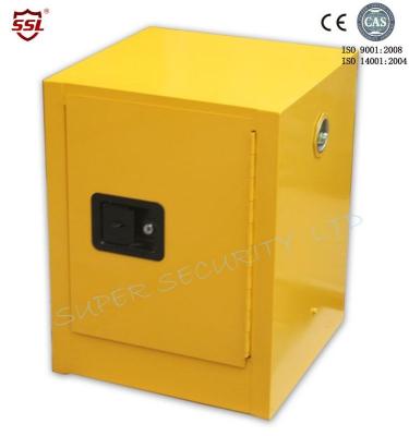 Китай Сваренные шкафы хранения шкафа безопасности воспламеняющие 4 галлона, ISO стенда верхний продается