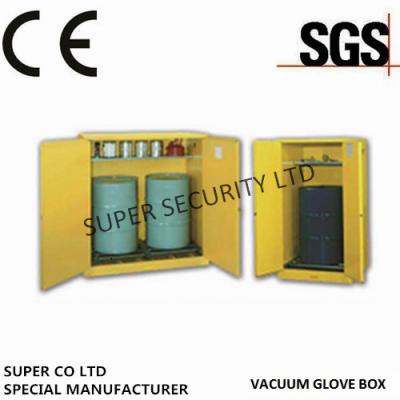 China Single Door Hazardous  Chemical Drum Flammable Storage Cabinet For Flammable Liquids Steel Stainless Steel for sale
