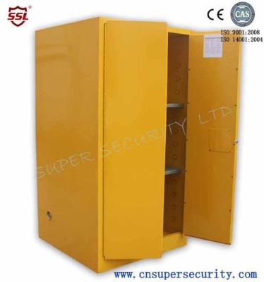 China Zinc Lever Lock Pool Chemical Storage Cabinets With 2 Shelves Fully-welded  Durable and chemical Resistant for sale