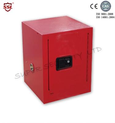 China Bench top  Combustible Hazardous Storage Cabinets Cold Rolled Steel , Single Manual Door for sale
