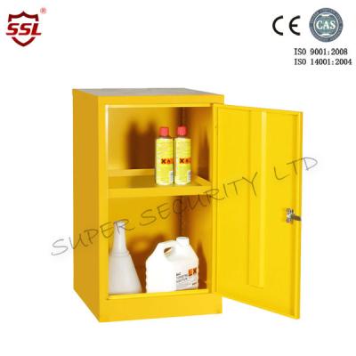 China Adjustable Shelves 10 Liter Hazardous Storage Cabinet Metal  Lockable for sale