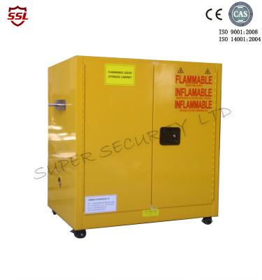 China Lockable Chemical Mobile Storage Cabinet With Wheels , Stainless Steel for sale