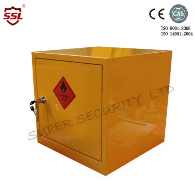 China Metal Mini Portable Hazardous Storage Cabinet Anti-fire Solid Seam Welded Cabinet for sale