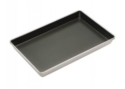 中国 アルミニウムで処理された焼けるオーブンの皿の非棒のテフロン皿のステンレス鋼の皿 販売のため