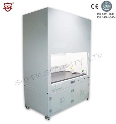 China Cold-roll Steel Chemical Fume Hood IP 20 Class I Lab Fume Hood with Built-in Centrifugal Fan for sale