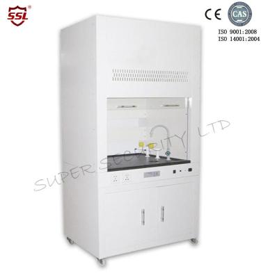 中国 排気のクラスIの化学薬品の発煙のフードは鋼鉄800W - 1400W IP 20の実験室フード--を冷間圧延します 販売のため