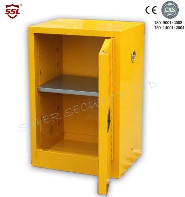 China Metal Chemical Flammable Solvent Storage Cabinet / Heavy Duty Lockable Storage Cabinet for sale