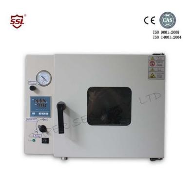 China armário para a bioquímica, farmácia 800W do forno de secagem de vácuo de 20L LCD à venda