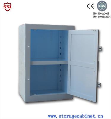 China 12 Gallon Corrosive Storage Cabinet For Liquids Clean Room Acid Alkaline Safety for sale