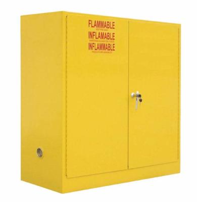 China flammable liquid Lab Safety Flammable Powder Coated Cabinet For Liquid Material Storage for sale