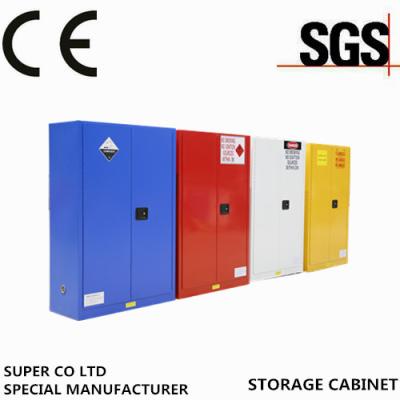 China Yellow Powder-coated Chemical Storage Cabinet 15 Gallon Self-locking For Flammable Liquid for sale