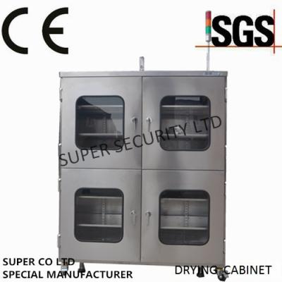 China Electronic Desiccant Stainless Nitrogen Dry Box With Rustproof Paintwith 3.2mm Toughened Glass for sale