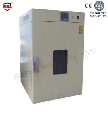 China Vertical Small Electric Lab Drying Oven Chamber With Vacuum Pump 220L for sale