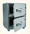 China Triple-folded door Fireproof Safe box with Scratch-resist Powder Coating on EGI Steel Plate / Plastic tray for sale