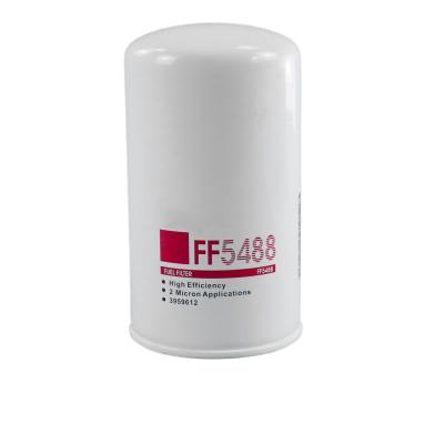 China Fleetguard 3959612 5580006639 Engine Fuel Filter , FF5488 Fuel Filter for sale