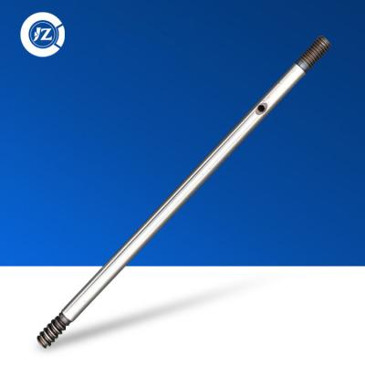 China #45 steel 12mm knurled keyway threaded electric fan motor shaft for industrial fan part for sale