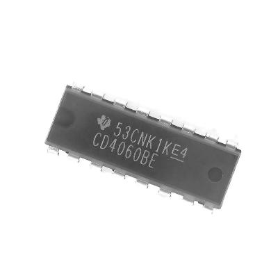 China Texas Instruments CD4060BE Electronic ic Components Electronic  Circuit integratedated Circuits For Mobile TI-CD4060BE for sale
