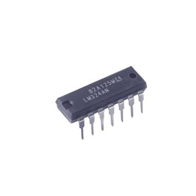 China Texas Instruments LM324AN Chip lógico eletrônico Ic Componentes Interface Ics circuito integrado TI-LM324AN à venda