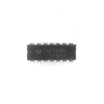 China Texas Instruments LM324N Electronic ic Components Chip Cpu Computer integratedated Circuit Flip-Chip TI-LM324N for sale