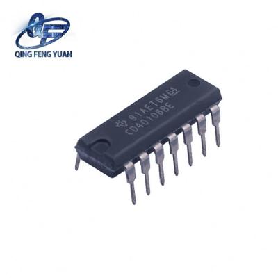 China Texas/TI CD40106BE Electronic Components Computer Chips Microcontroller Automatic Sliding Door Design CD40106BE IC chips for sale