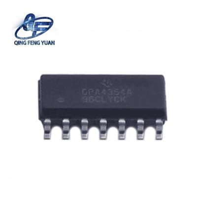 China Texas/TI OPA4354AIDR Electronic Components Integrated Circuit  Microcontroller Program Software OPA4354AIDR IC chips for sale