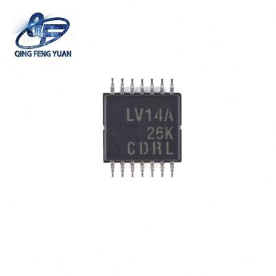China Texas/TI SN74LV14APWR Componentes electrónicos Circuito integrado Texas Usb Microcontrolador Programador SN74LV14APWR chips IC en venta