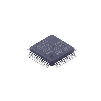 China STMicroelectrónica STM32F100CBT6B ic Chip para tarjetas SIM 32F100CBT6B Microcontrolador de un solo chip en venta