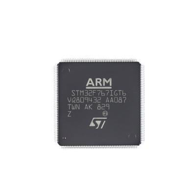 China STMicroelectronics STM32F767IGT6 componente eletrônico QFP 32F767IGT6 Atmel Lista de microcontroladores à venda