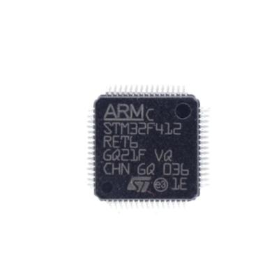 China STMicro-elektronica STM32F412RET6 gemengd Niet-geclassificeerd Elektron touchscreen monitor Ic Componenten 32F412RET6 chip Te koop
