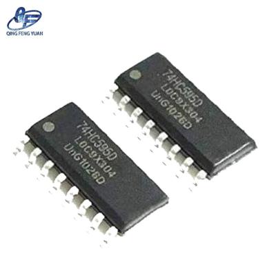 China 8-bit shift register with serial input and parallel output 74HC595D SOIC16 for digital system display LED control for sale