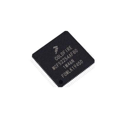 China MCF52254AF80 IC Chips Circuitos integrados de 32 bits Microcontrolador MCU en venta