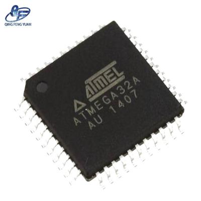 China Atmel ATMEGA32A-AU Microcontroller AVR Architecture 4-bit data bus 32KB flash memory 2KB SRAM ATMEGA64A for sale