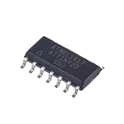 China Atmel Attiny20 Integrated Circuit Socket 8 Pin Ic Chip Numbers Chips Electronic Components Circuits ATTINY20 for sale