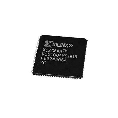 China XILINX XC2C64A-7VQG100C Semicondutores Capacitor eletrolítico La Puce Circuitos eletrônicos integrados XC2C64A-7VQG100C à venda