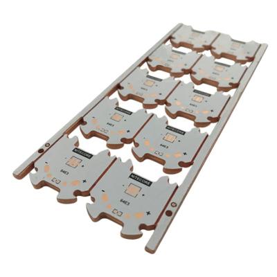 Chine LED Corne de cuivre rigide-flex multicouche circuits imprimés en blanc 2,0 mm Épaisseur de la plaque processus de fabrication sur mesure Service à vendre
