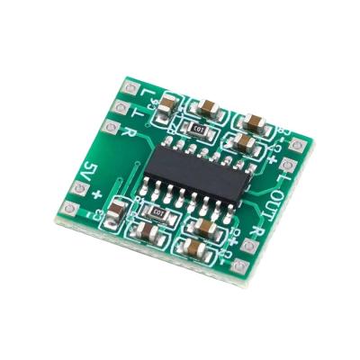 China Dual Channel Super Mini Digital Power Amplifier Board PAM8403 for Class D Stereo Audio Amplifier Module 5V Power Supply PAM8403 for sale