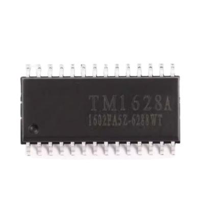 China Chip original y genuino TM1628A SOP-28 LED Nixie chip de circuito integrado de conductores de pantalla de tubo en venta